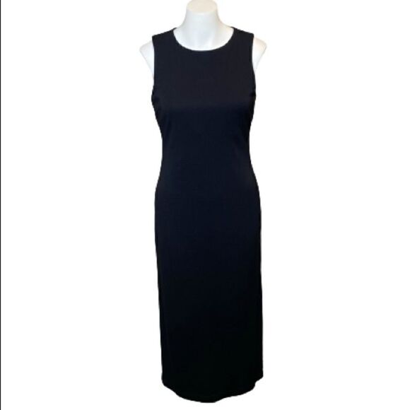 MODA International black sleeveless maxi dress size MP - Picture 1 of 16